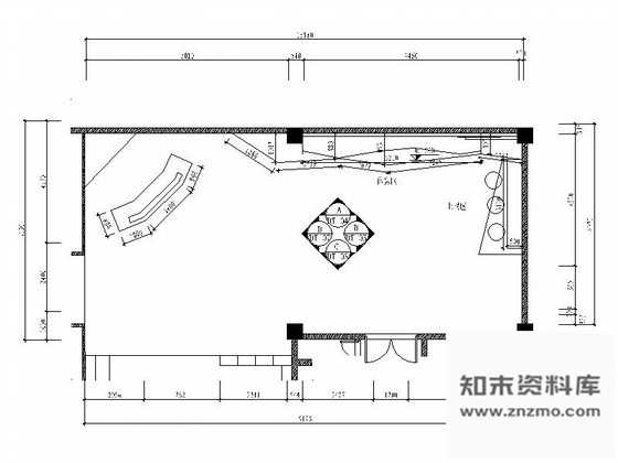 施工图厦门现代高档KTV大厅室内施工图含效果