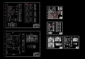 自投原理接线图CAD图纸