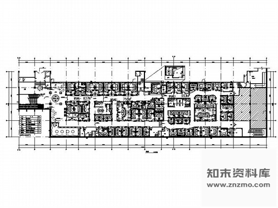 施工图浙江高档时尚现代KTV室内设计装修施工图图纸完整，方案较好，力荐！