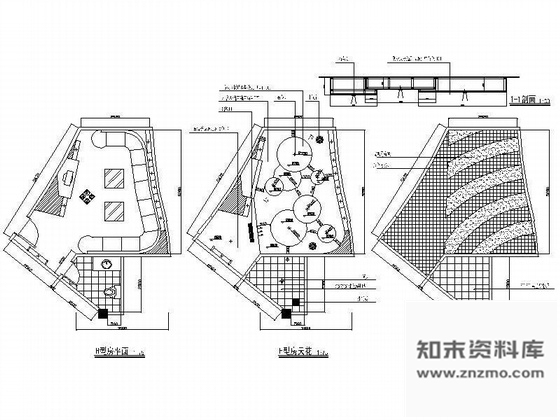 施工图经典豪华夜总会包房装修图