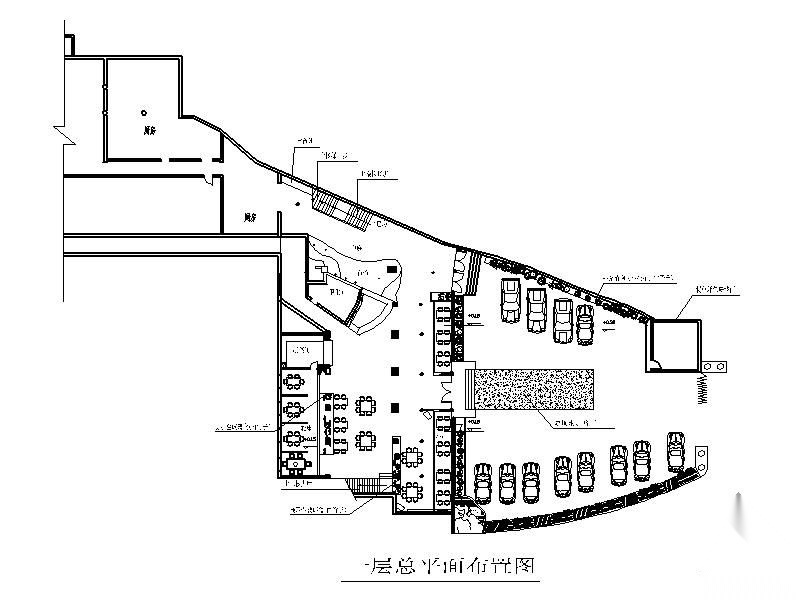 某高档西餐厅装修图(含效果)