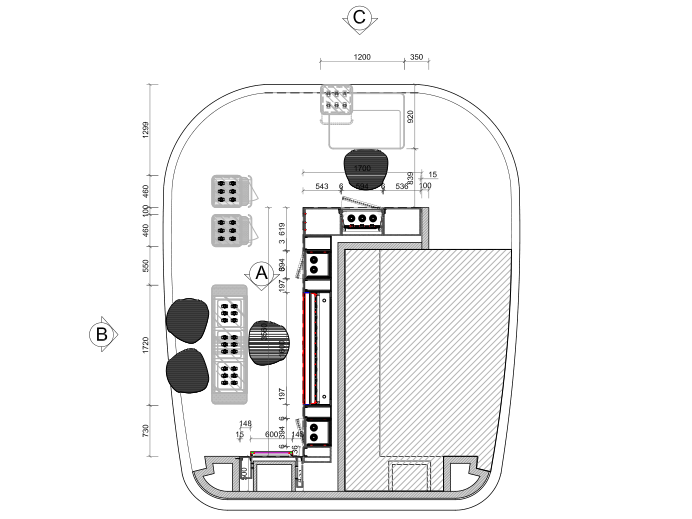 意大利手表Panerai深圳金光华店施工图+效果