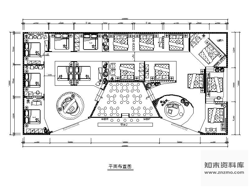 施工图深圳450㎡国际家具展展位施工图