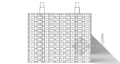 [毕业设计]某十一层二单元住宅楼建筑结构方案图