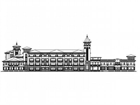 某30班欧式小学建筑设计方案