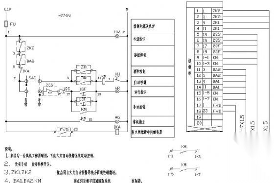 常用电气控制原理图