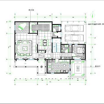 苏州九龙北京观塘新中式别墅CAD模型附高清效果图