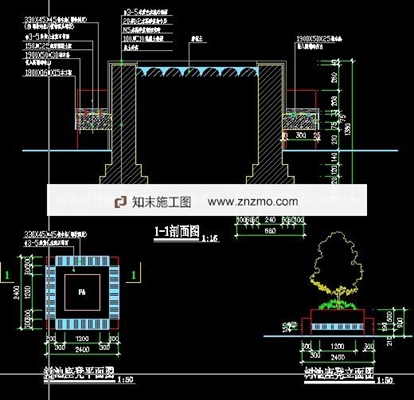 树池详图
