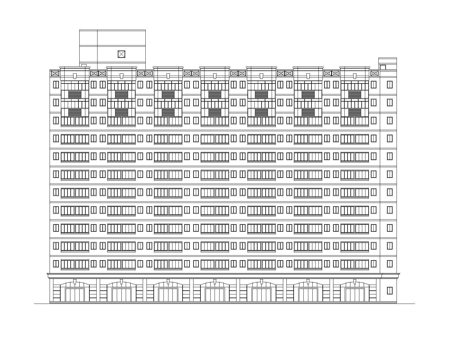 [重庆]中学教学楼设计方案文本施工图