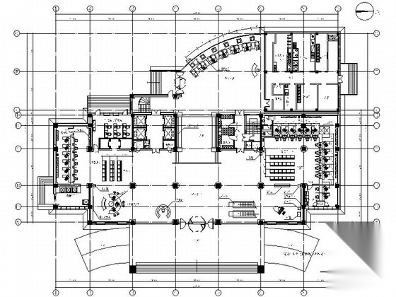 [沈阳]现代地方性金融管理机构办公楼室内装修施工图