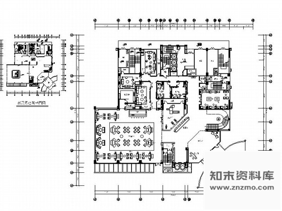 施工图欧式奢华典雅娱乐会所室内施工图含高清效果图