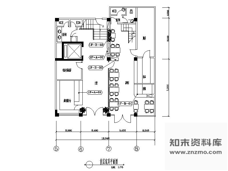 施工图广东某知名连锁酒店装修图