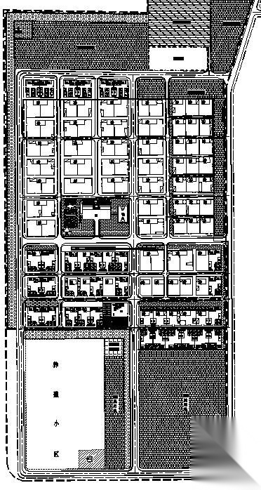 某连队居民点建设规划图