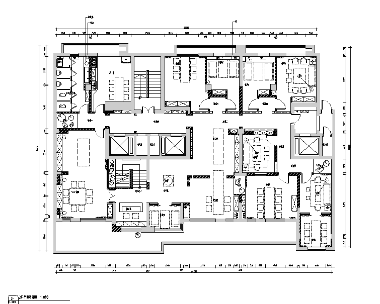 新疆禅意空间|合一茶道休闲会所设计施工图附效果图