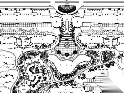 某小区景观设计方案平面图