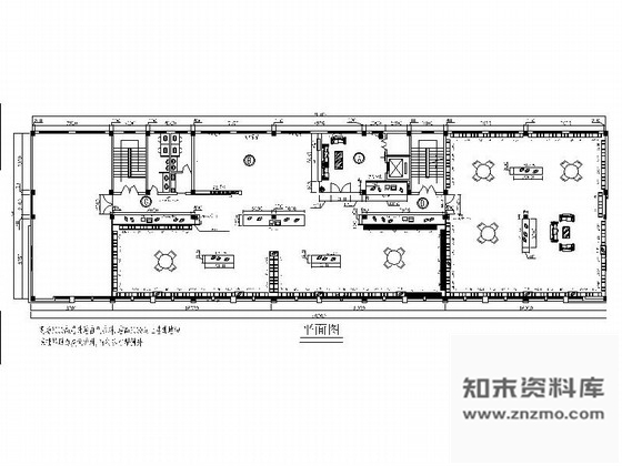 施工图江苏著名服装品牌现代服装展厅装修施工图含效果