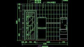 cad设计之厨房图片