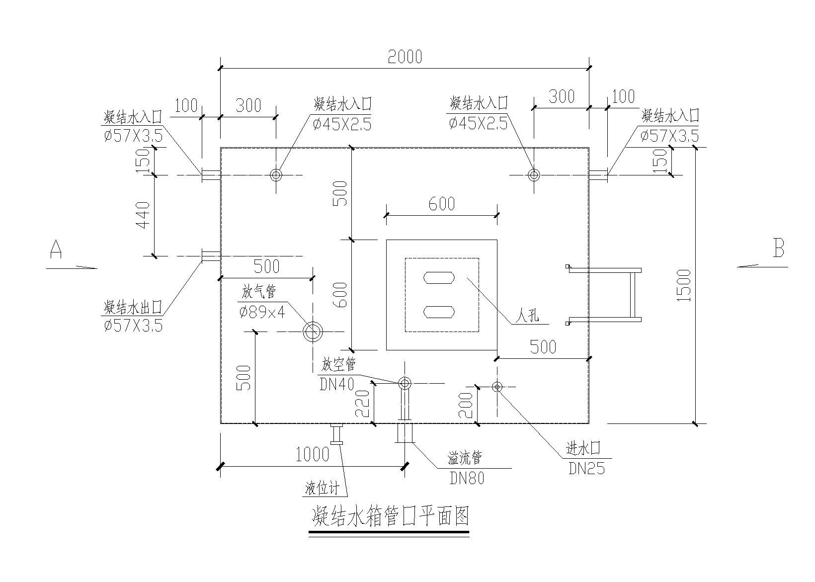 补水箱大样图