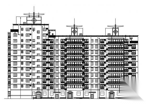 某高层住宅建筑施工图（一）