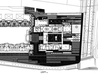 ​[上海]青浦徐泾万科天空之城居住区红线内景观施工图设...