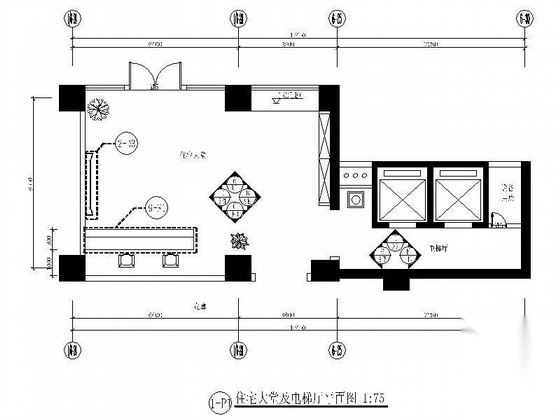 住宅大堂及电梯厅装修图