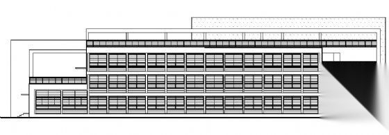 某小区三层幼儿园建筑施工图