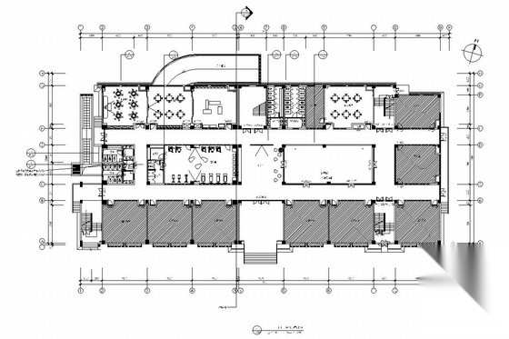 [苏州]现代教育理念实验小学装修施工图（含电气及给排水...