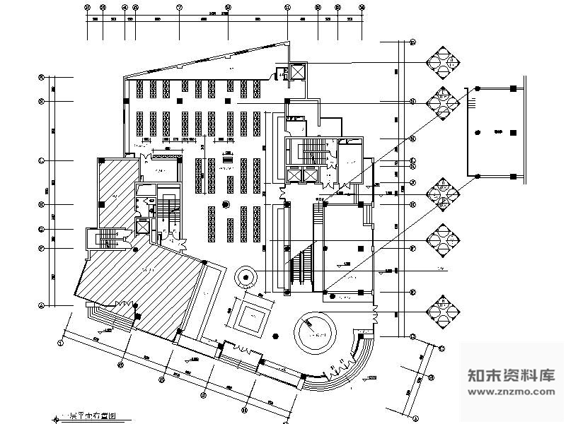 施工图重庆某办公楼装饰施工图医药公司部分