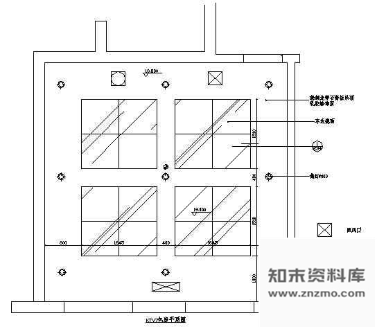 图块/节点KTV包房平顶图3