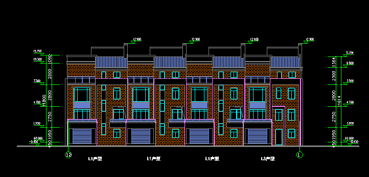 高层靖江住宅施工图归档（图纸齐全）（华东院设计）