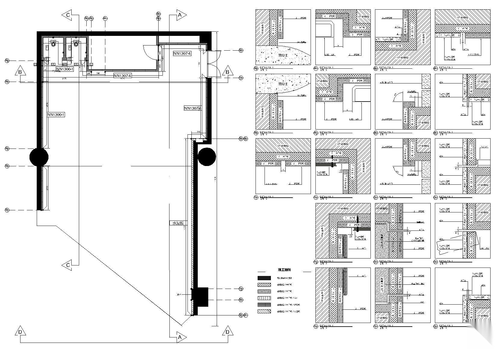 [石家庄]G-STAR RAW北国购物中心店施工图