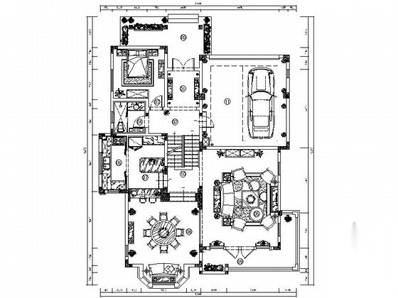 [重庆]奢华典雅欧式双层别墅室内装修图（含实景）