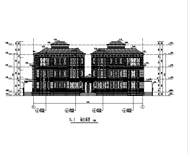 [江苏]多栋住宅及办公性建筑及结构、水电施工图（审图...