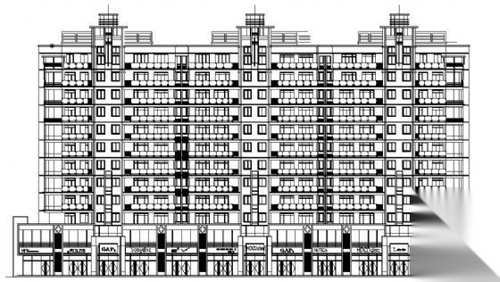 小高层建筑施工图纸