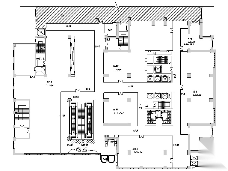 [新疆]9600平米新世纪餐饮空间设计施工图（附效果图）