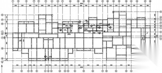 高层平改坡结构施工图 抗震加固结构