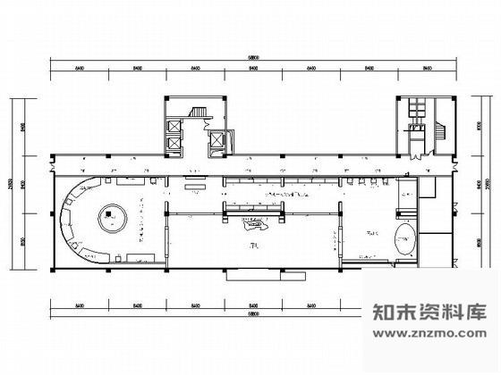 施工图重庆高新智能科技功能规划产业园展示厅装修施工图含效果