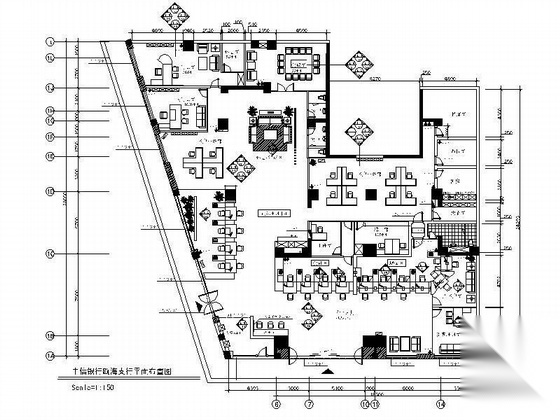 中信银行温州某支行装修图