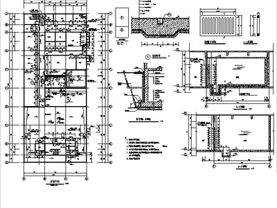 [合集]上百套小型商业建筑施工图