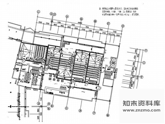 施工图浙江精品高档电影院室内装修施工图含效果