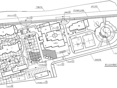 [浙江]桐乡市老人公寓景观居住区CAD施工图