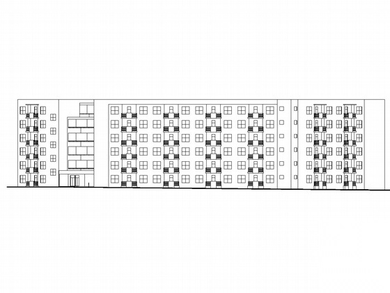 某六层学生公寓建筑施工图