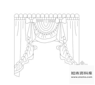 图块/节点窗帘图块集