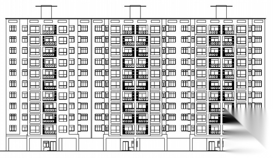 某十一层住宅建筑施工图