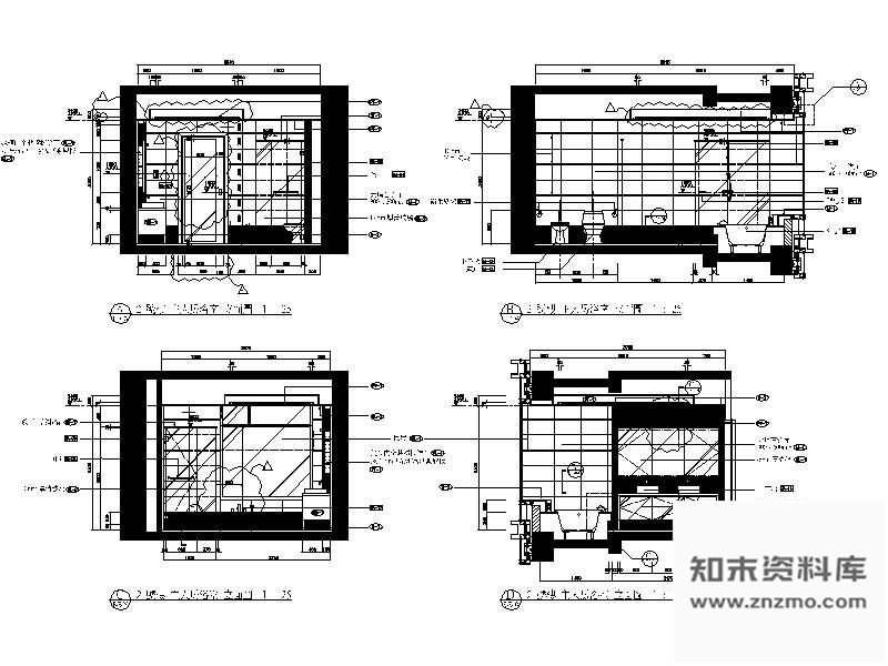 图块/节点卫生间立面图