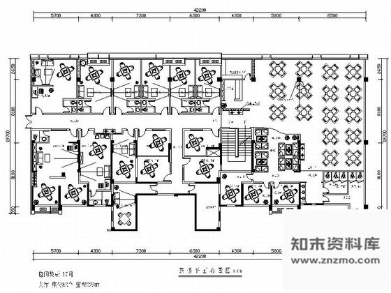 施工图四川中式古香古韵特色茶楼室内装修施工图