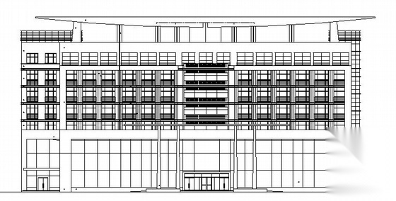 某五星级八层酒店建筑施工图