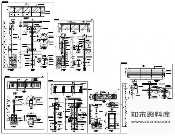 图块/节点栏杆施工图