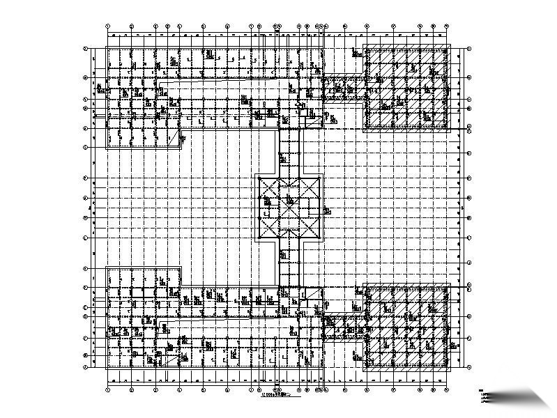 4层办公楼框架结构 施工图 建筑通用节点