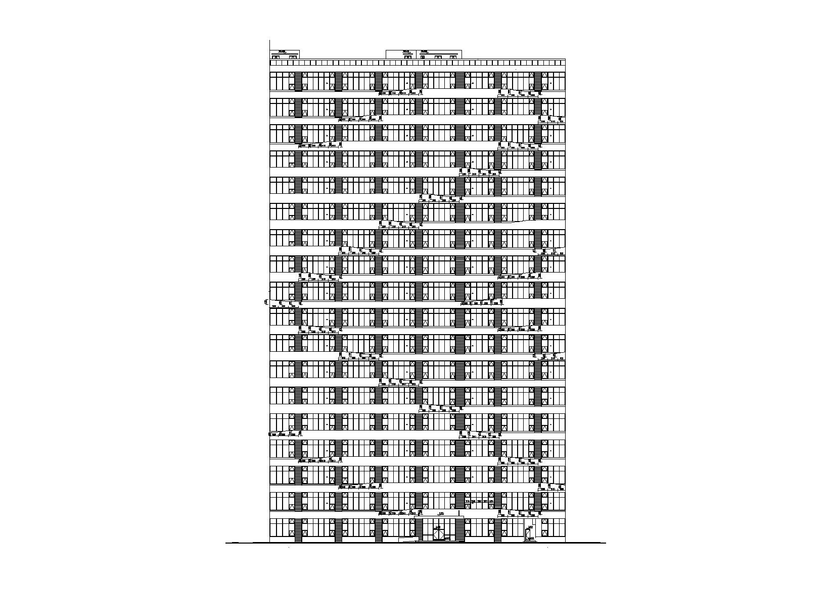 某大型住宅组团工程建筑施工图（含节能）